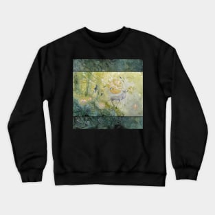 White Stag Emerald Forest Crewneck Sweatshirt